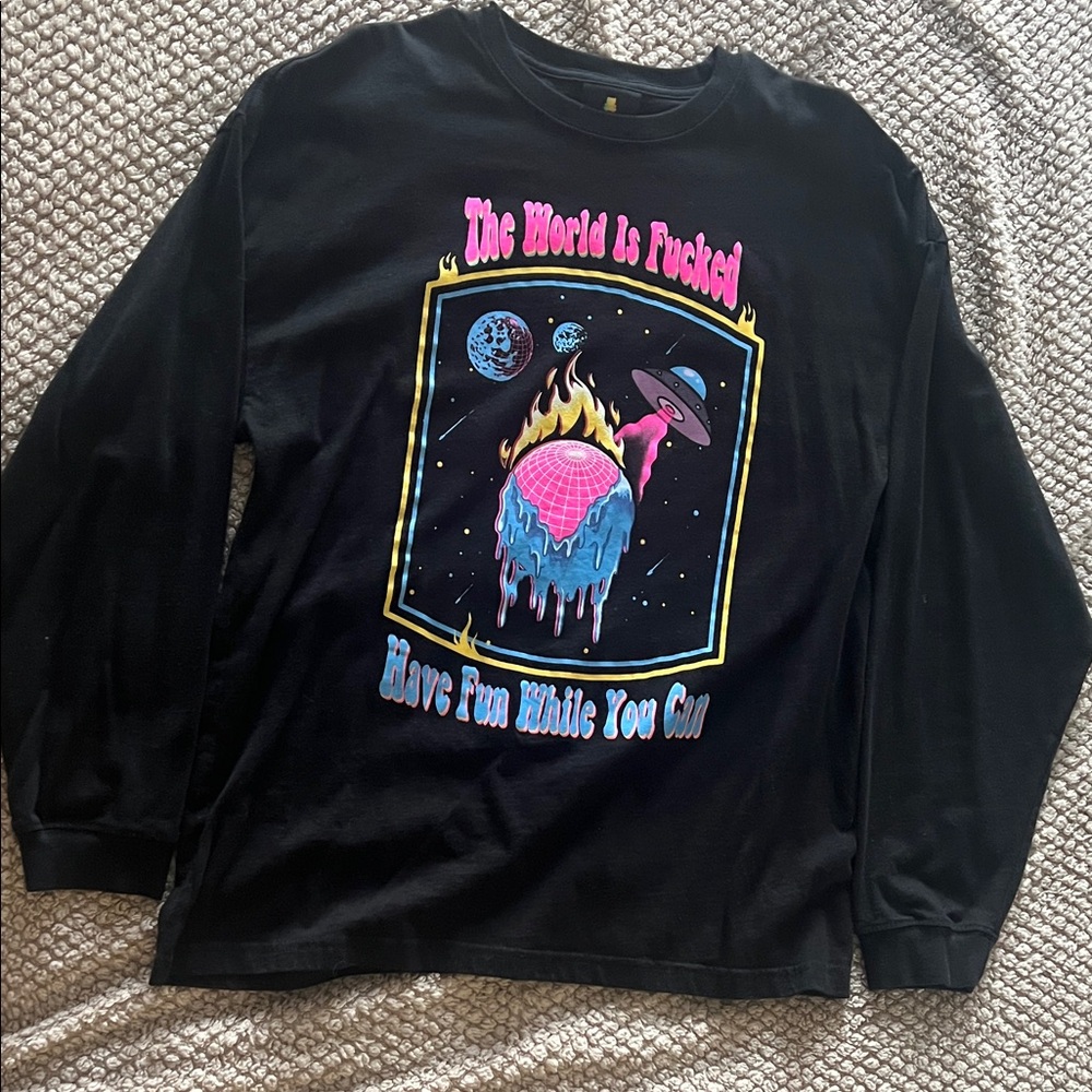 Teddy Fresh The World Is Fucked Tee